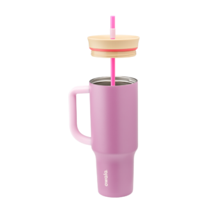 40oz Tumbler Smell the Roses